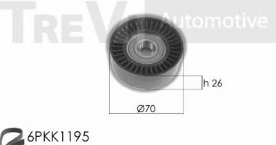 TREVI AUTOMOTIVE ka1078f -  